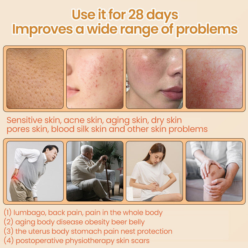 Red Light Therapy Lamp for Face- With Adjustable Stand