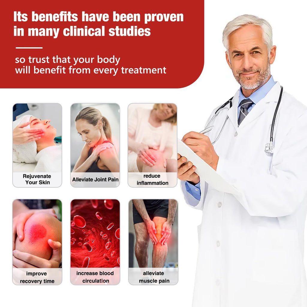 Portable Infrared Red Light Therapy Lamp