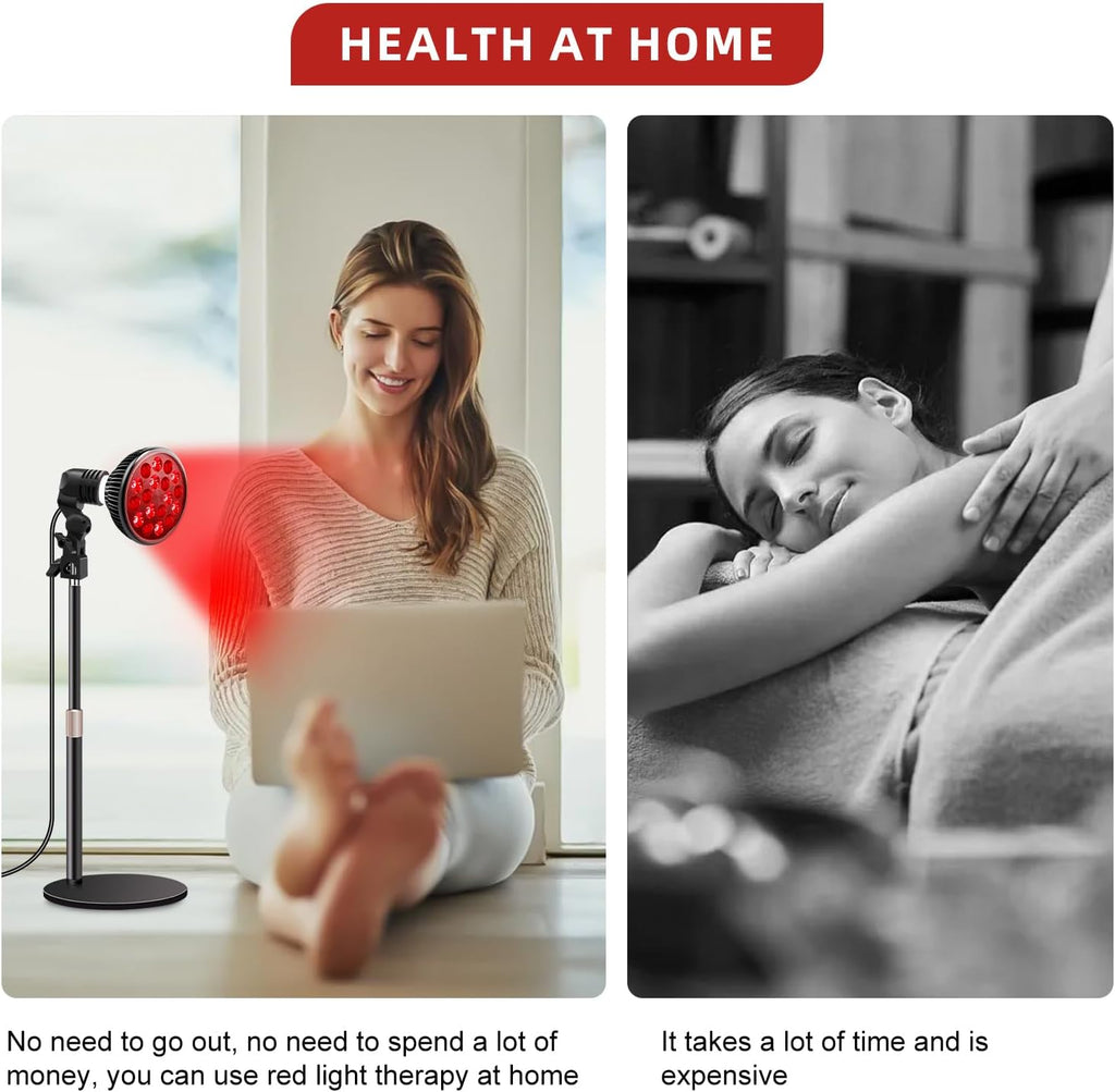 Portable Infrared Red Light Therapy Lamp