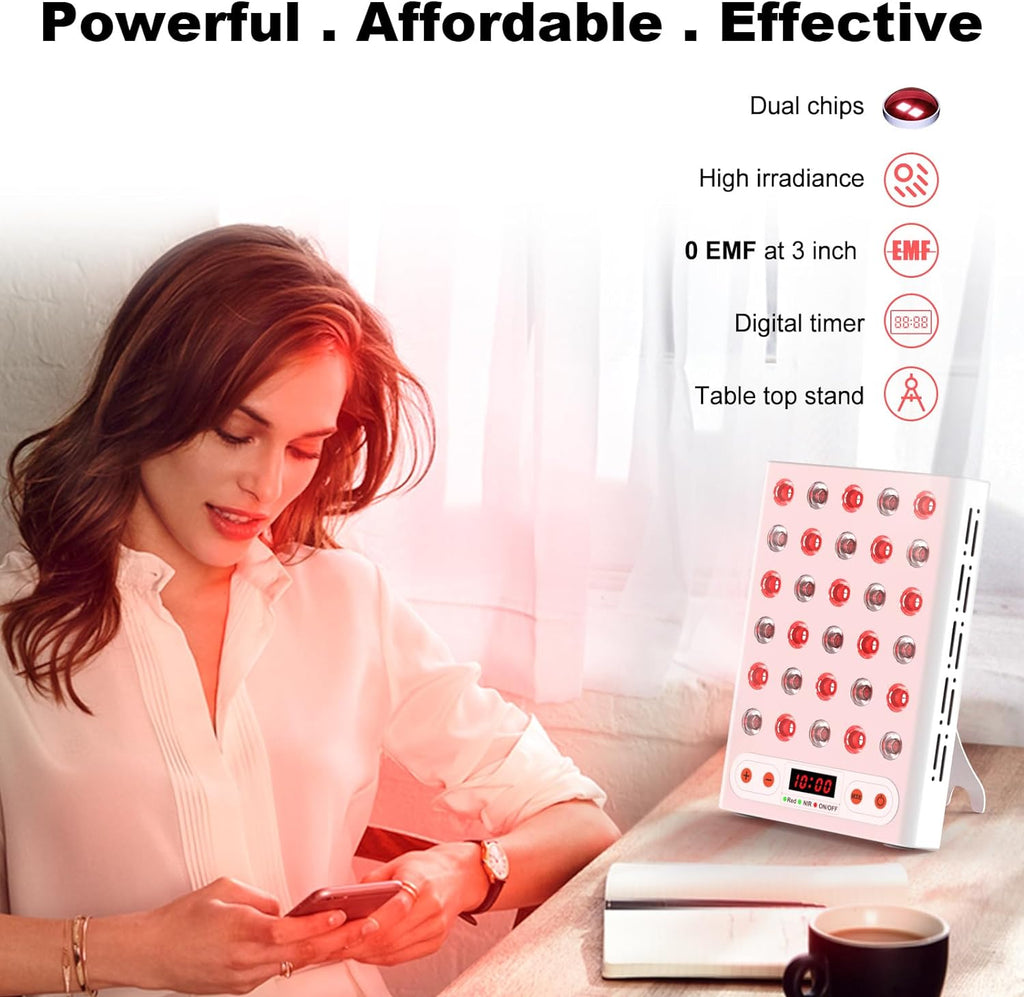Portable Red Light Therapy Panel - Lite