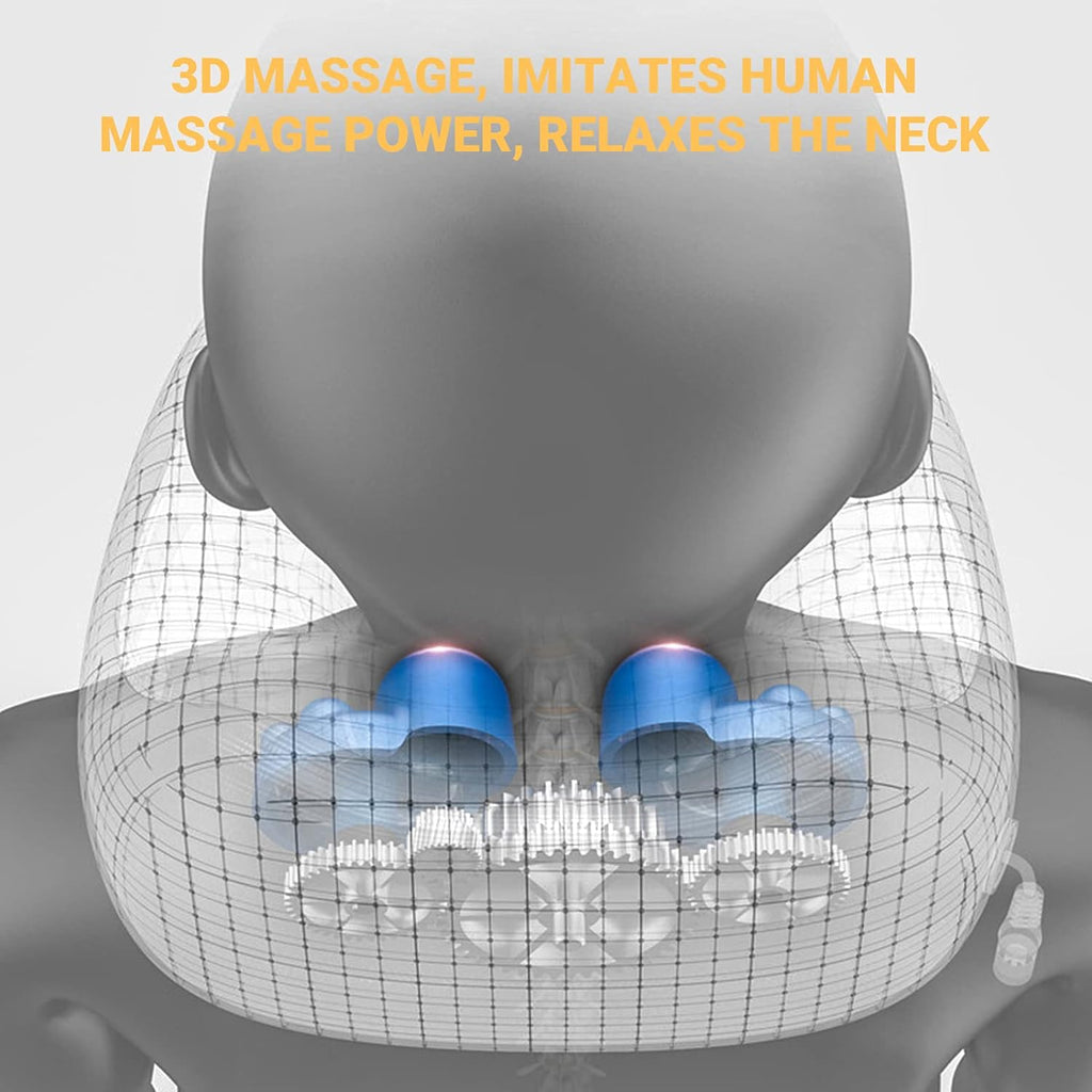 Travel Neck Massager Pillow, For Neck Pain Relief