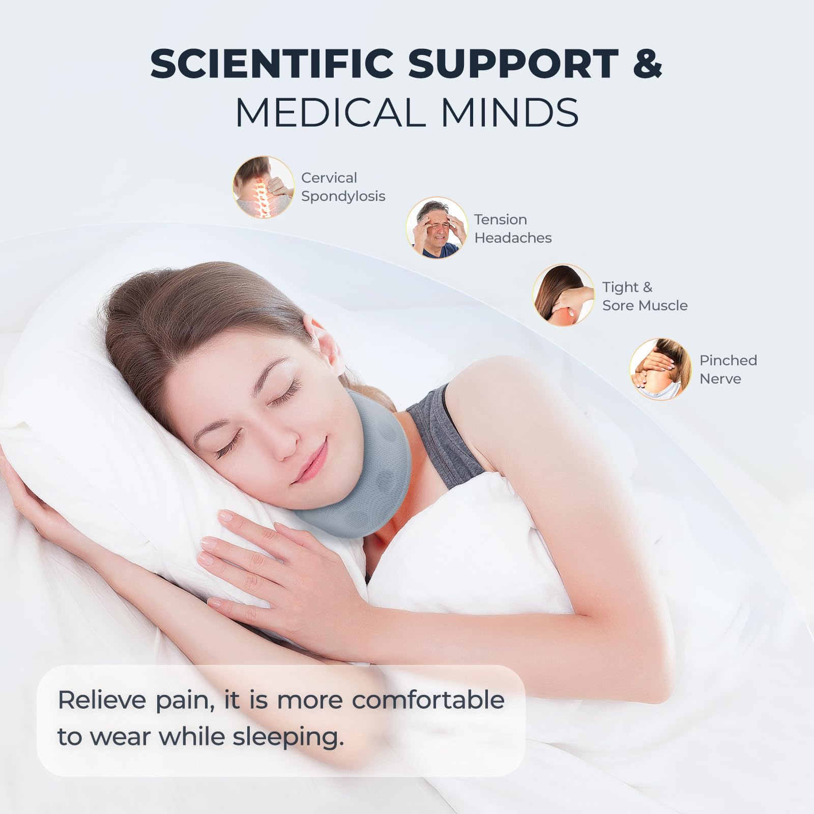 Neck Support Scarf Forward Brace