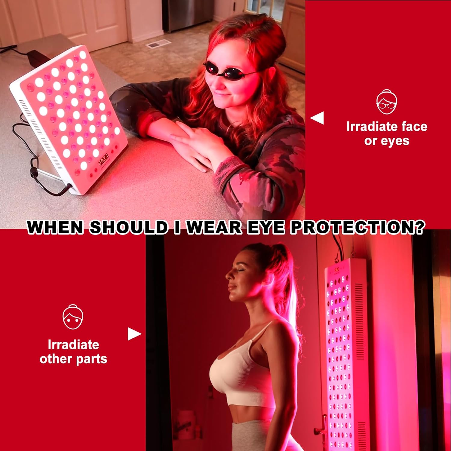 Portable Red Light Therapy Panel - Lite