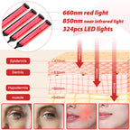 Red Light Therapy with Stand for Face and Body