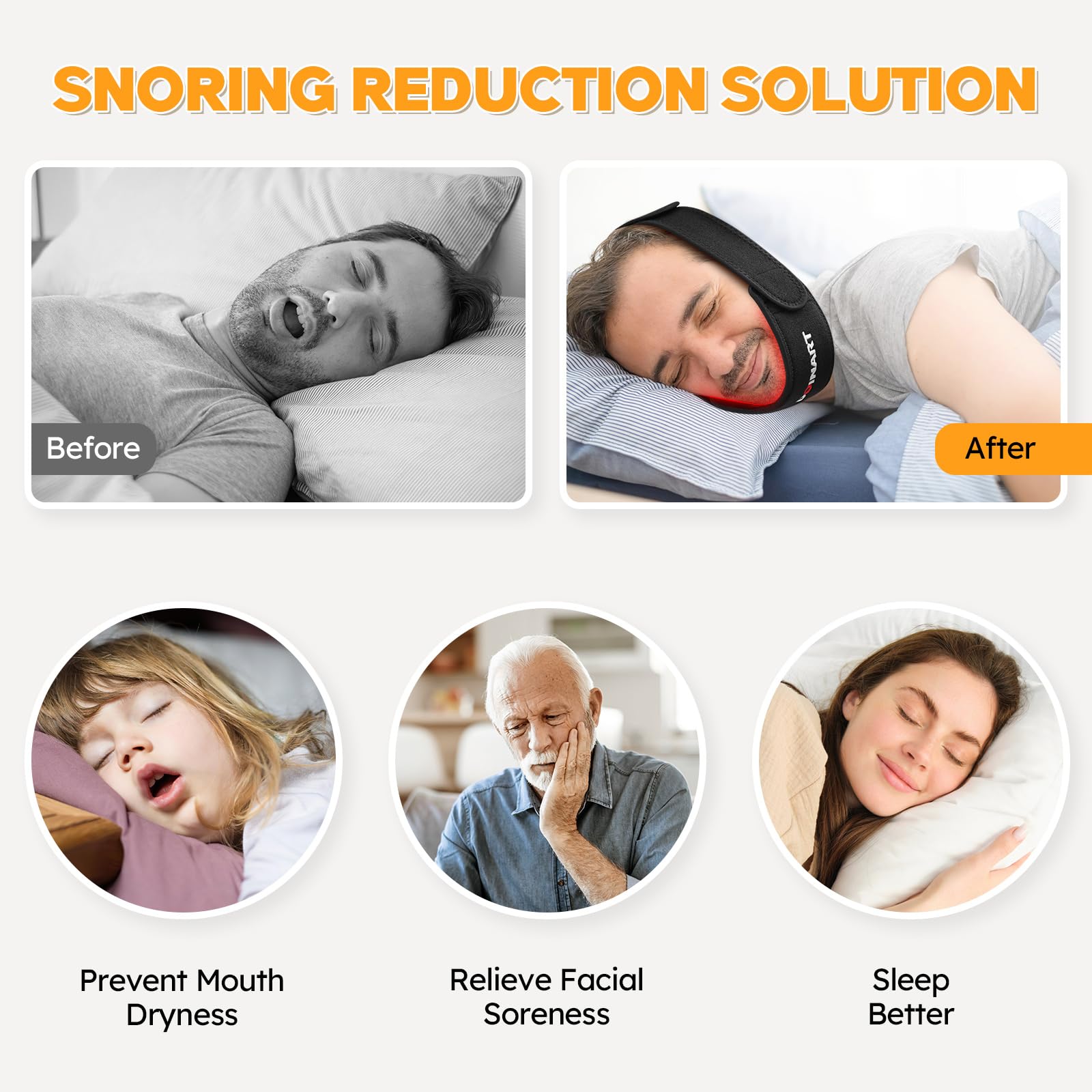 Wearable Red Light Therapy Belt for Neck, Hands and ankles