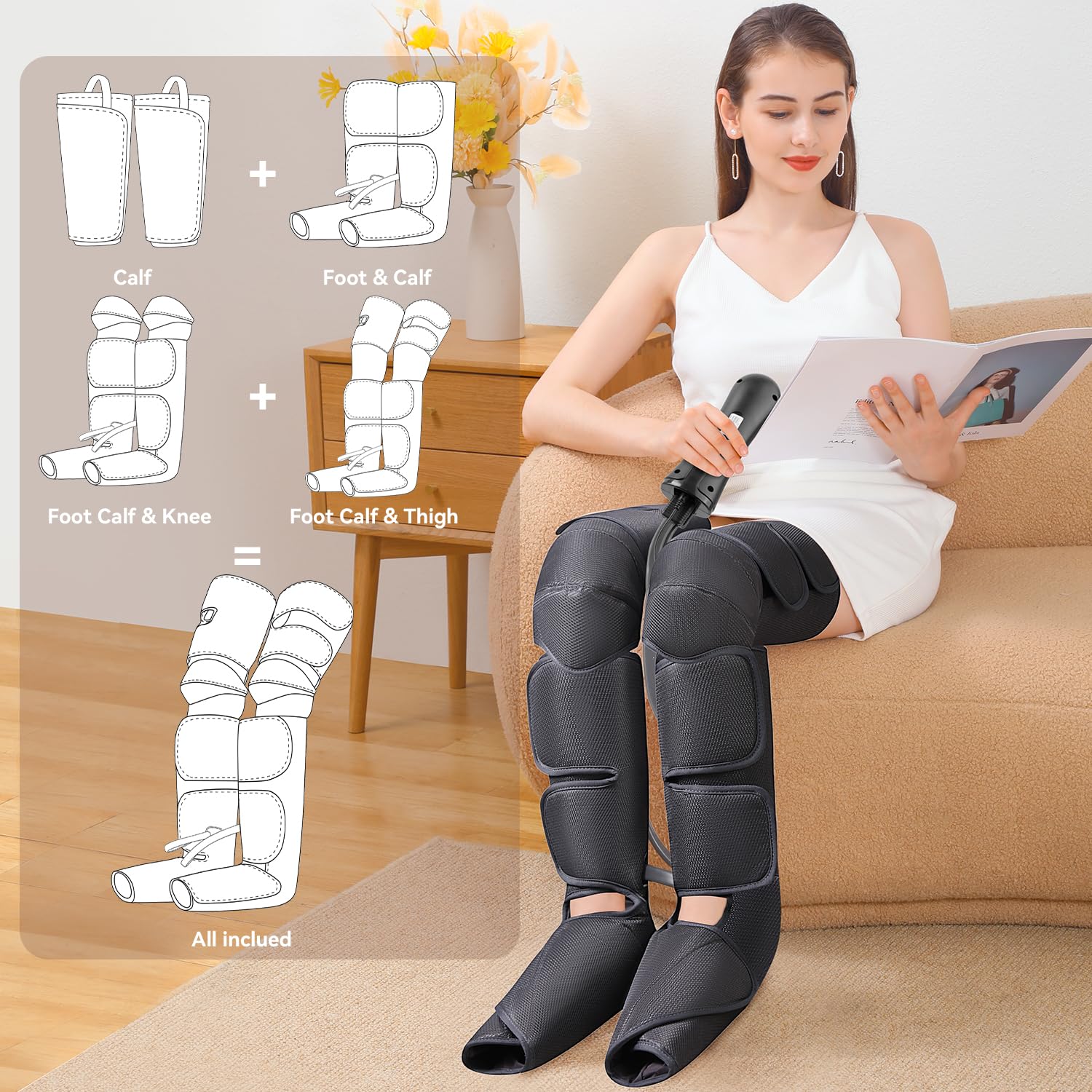 Air Compression Leg Massager -OMGLM004