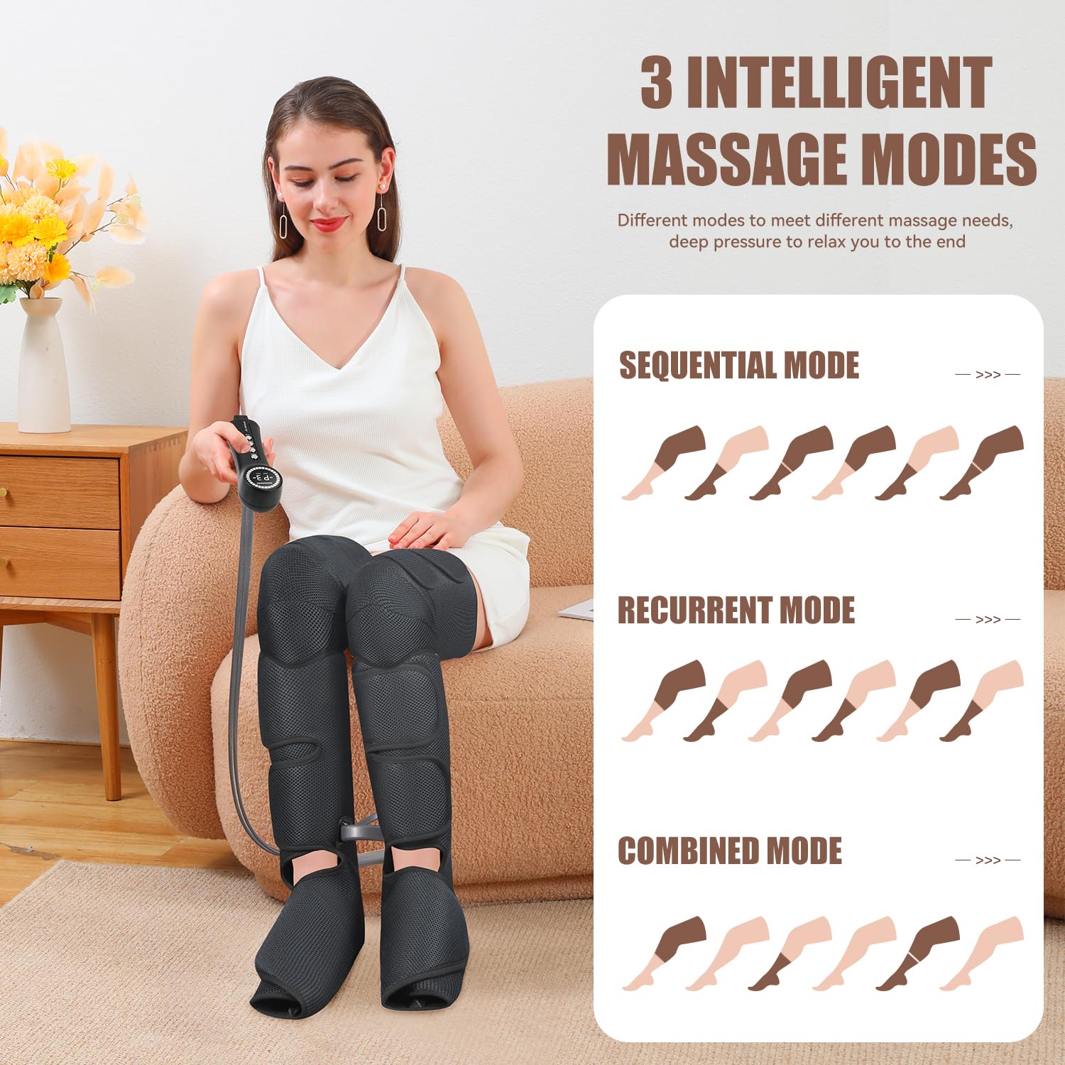 Air Compression Leg Massager -OMGLM004
