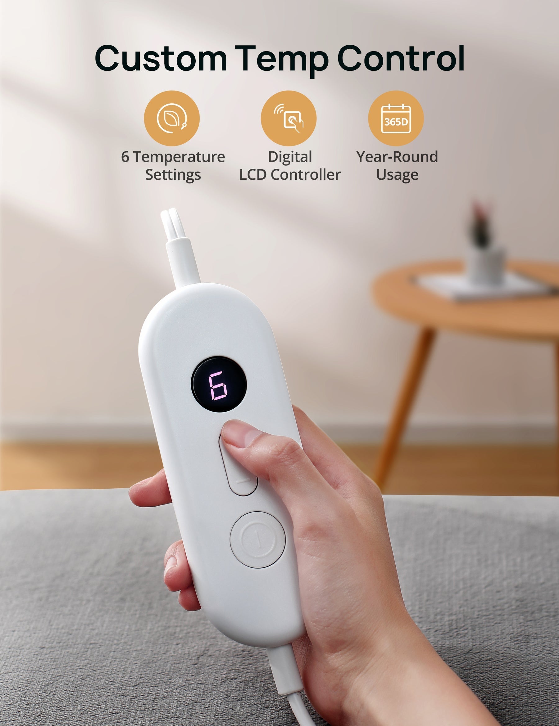 Electric Heated Pad for Back Pain