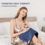Electric Heating Pad for Back Pain Cramps Relief 12"x 24"(30*60cm)