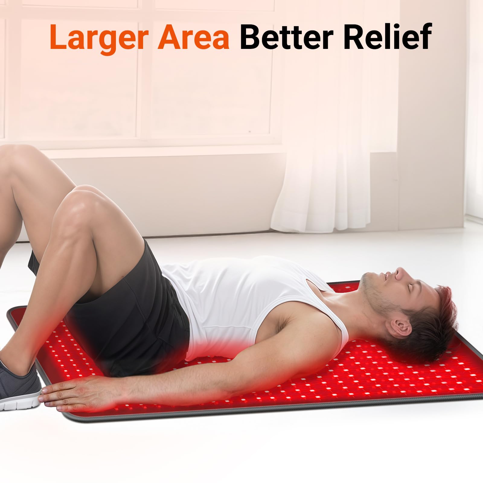 Large Red Light Therapy Mat for Body