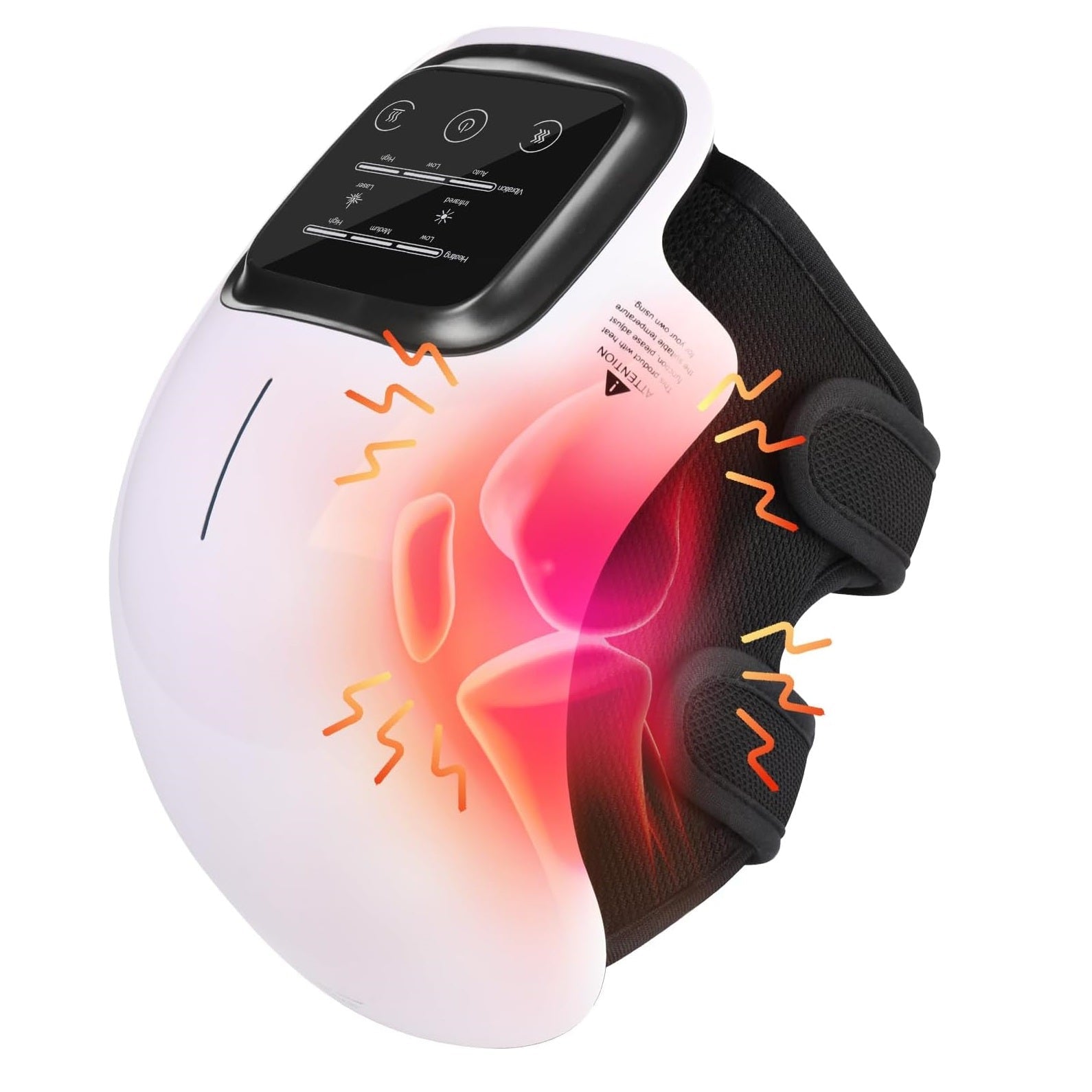 Portable Knee Massager with Heat