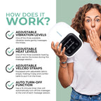 Portable Knee Massager with Heat