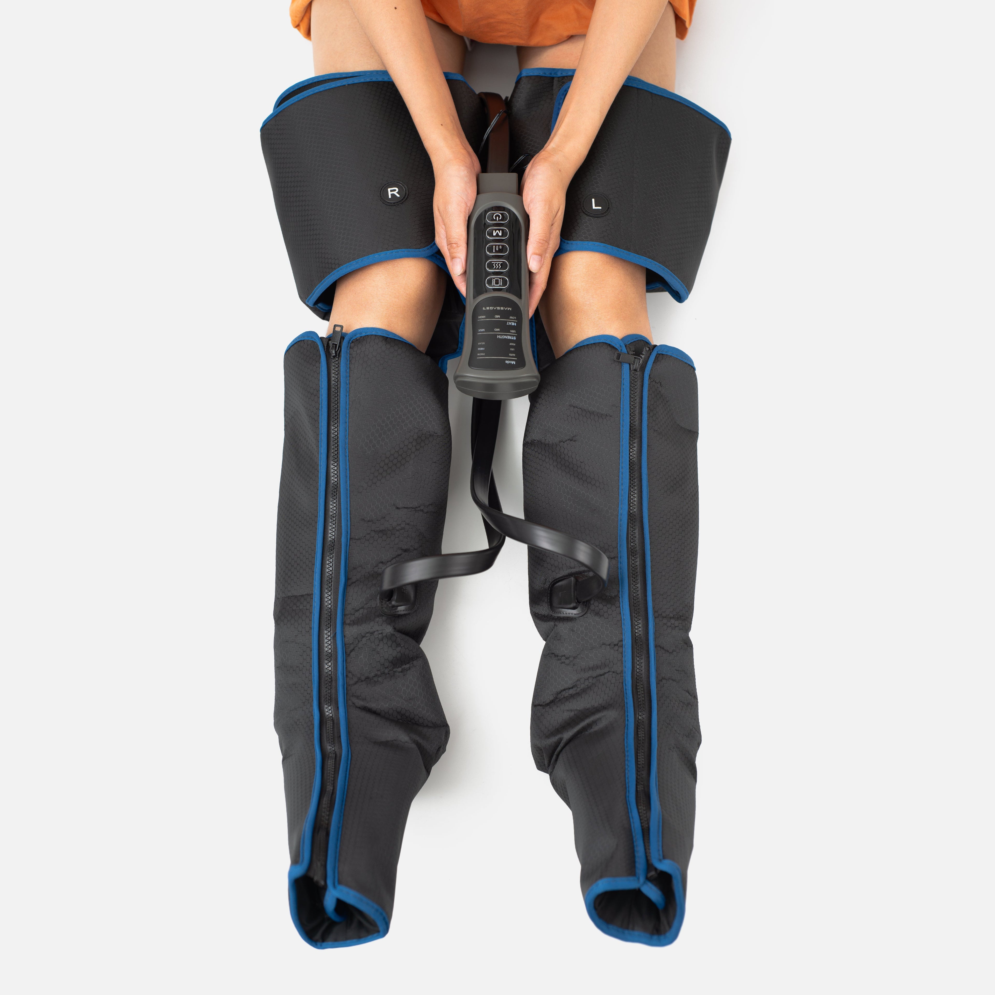 3-in-1 Full Leg Compression Recovery Boots -Corded