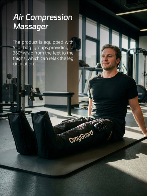 Air Compression Leg Massager – Relief for Swelling, Fatigue & Circulation | Home Use