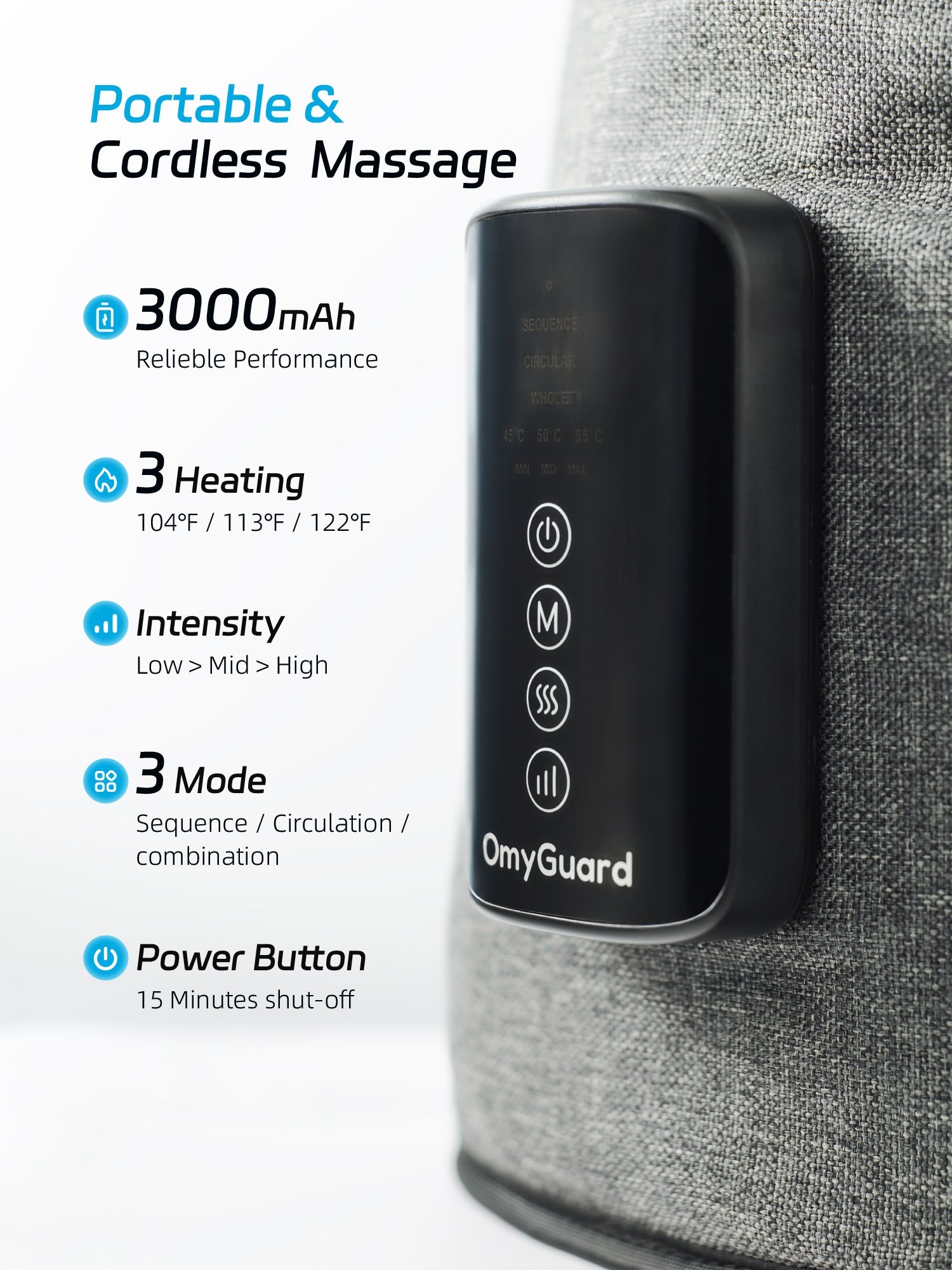 Portable Calf Leg Compression Recovery  Sleeves(Pair)