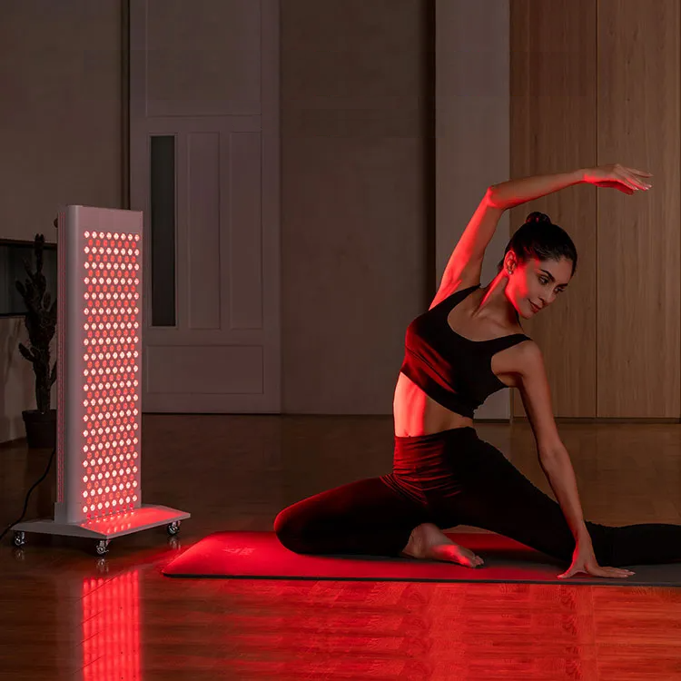 Red Light Therapy Panel With Stand, 600W - Max Plus