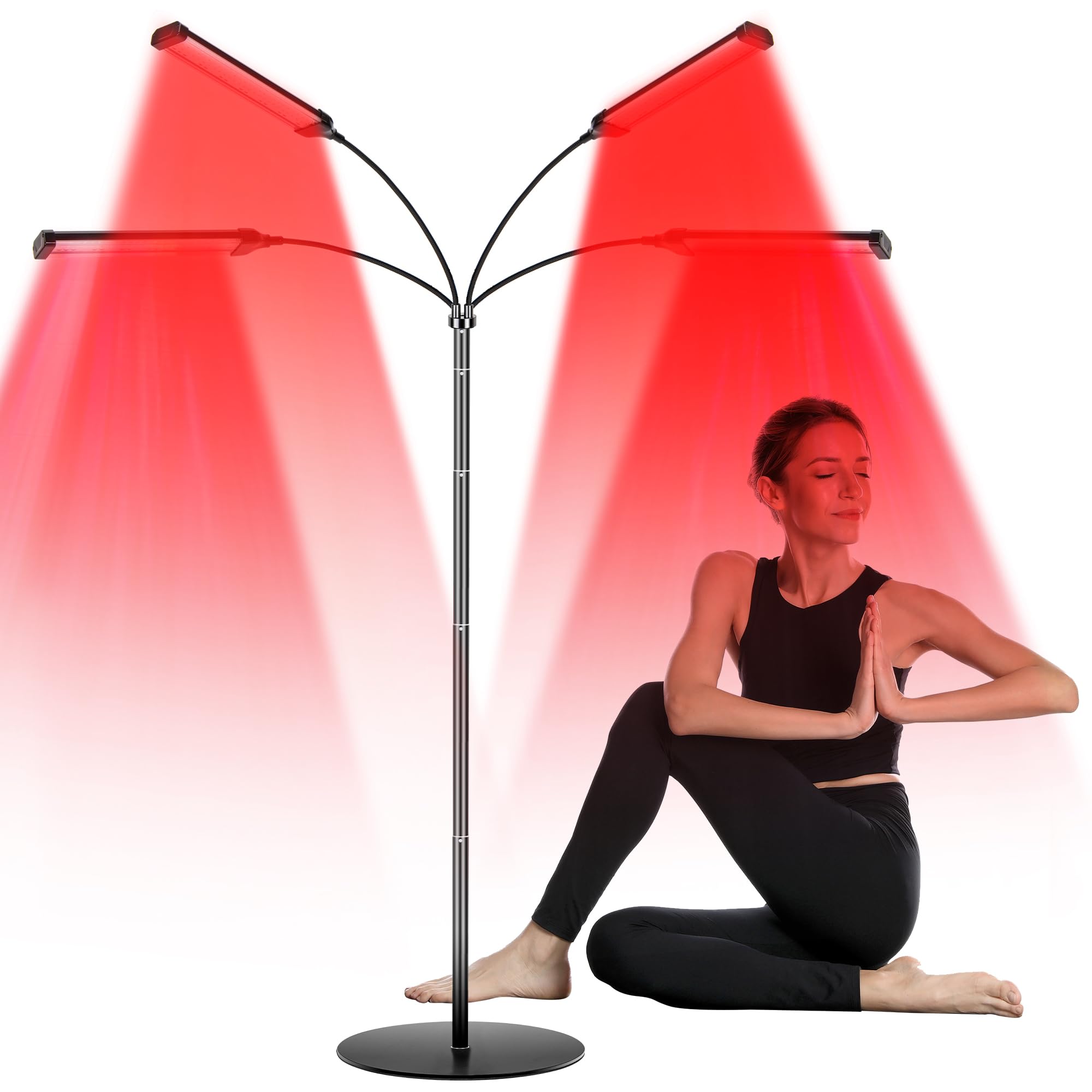 Red Light Therapy with Stand for Face and Body