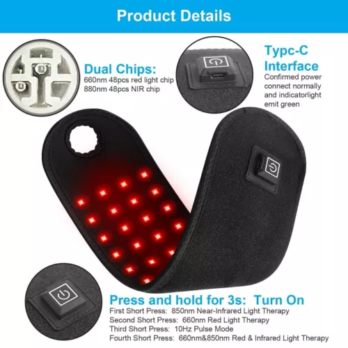 Red Near Infrared Light Therapy Belt