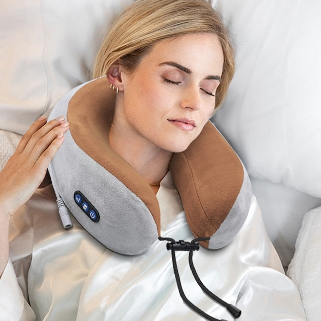 Travel Neck Massager Pillow, For Neck Pain Relief
