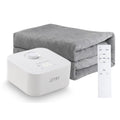 Water Heated Blanket For Bed - EMC FREE  & No Electric Wire, Smart, Smooth, Hydro Heat Mat Topper Bed Warmer