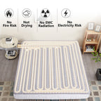 Water Heated Mattress Pad -Say goodbye to dryness with our water heated pad—stay cozy, stay hydrated!
