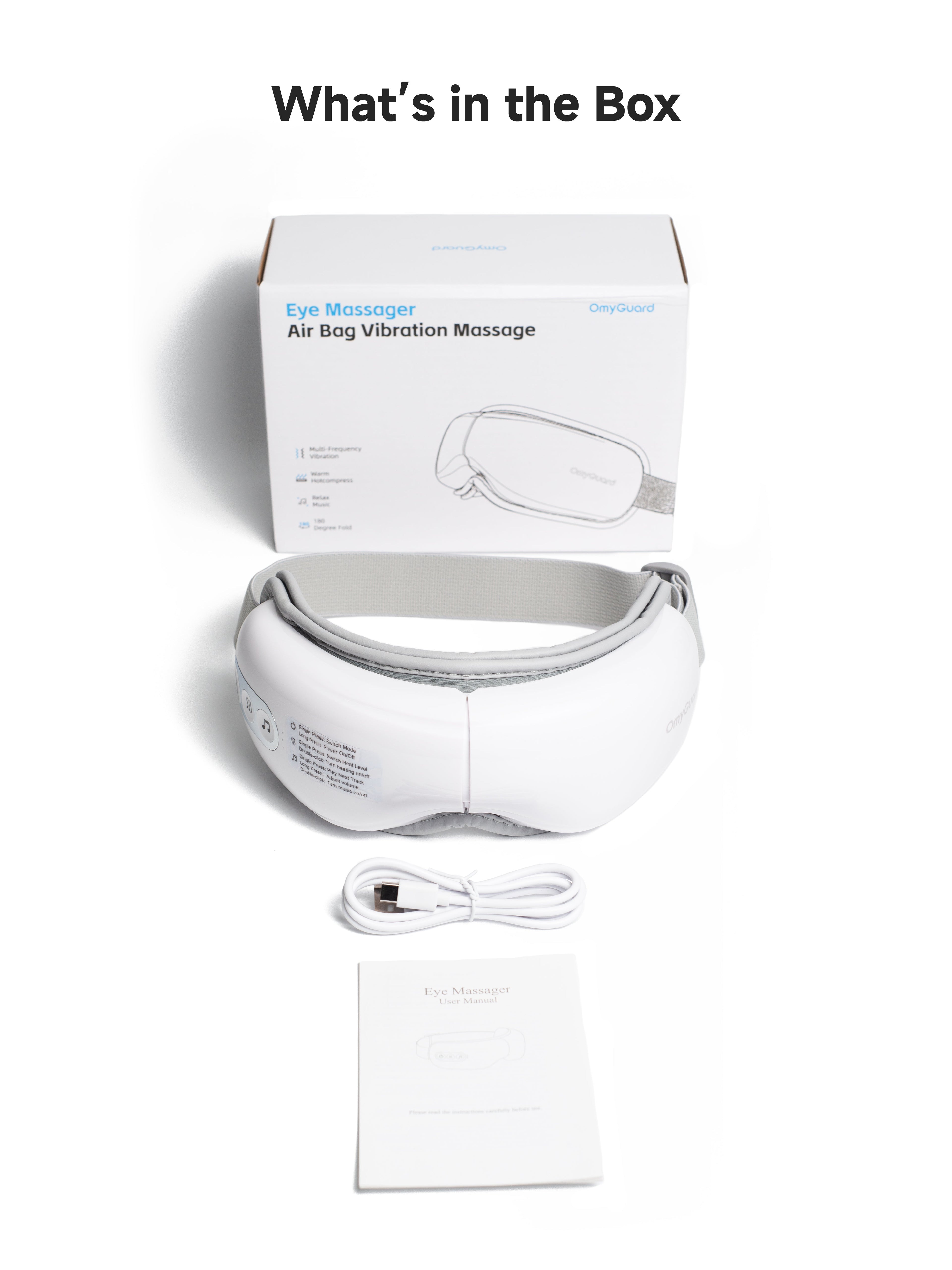 Air Pressure Eye Therapy Massager With Heat
